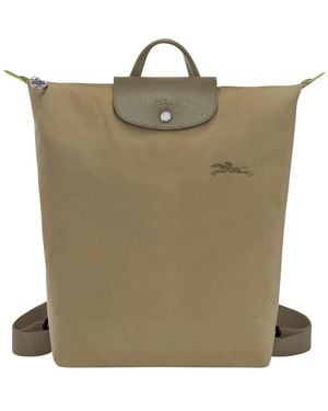 Longchamp Le Pliage M Nylon Backpack - Green