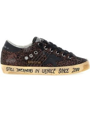 Golden Goose Zapatillas de deporte 'superestrella' de - Negro