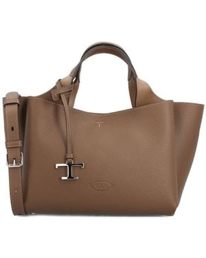 Tod's Mini-Tasche aus Leder - Braun