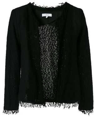 IRO Shavani Baumwollmischjacke - Schwarz