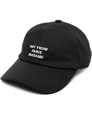 Drole de Monsieur La Casquette Slogan - Nero
