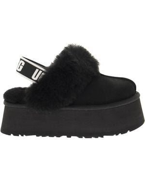 UGG Funkette Platform Sandalen - Zwart