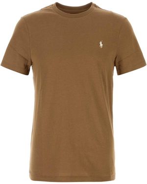 Polo Ralph Lauren Cotton T Shirt - Brown
