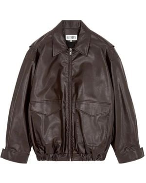 MM6 by Maison Martin Margiela Outerwears - Brown