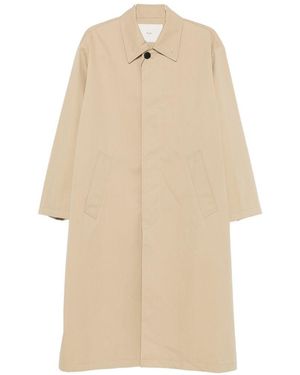 DUNST Cotton Blend Coat - Natural