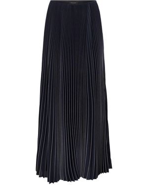 Fabiana Filippi Long Pleated Skirt - Blue