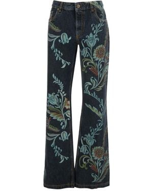 Etro Jeans schwarz - Blau