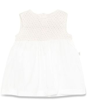 Teddy & Minou Dress - White
