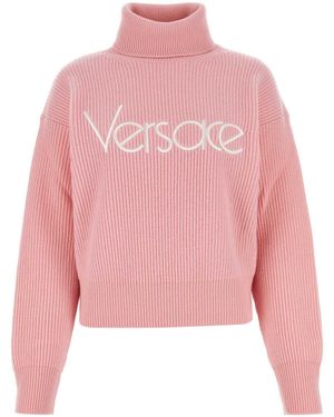 Versace Wool Jumper - Pink