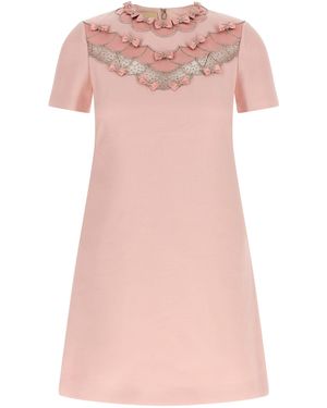Valentino Garavani Bow Dress Dresses - Pink