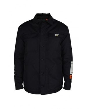 Heron Preston Coach Jacket With CAT Logo - Blue