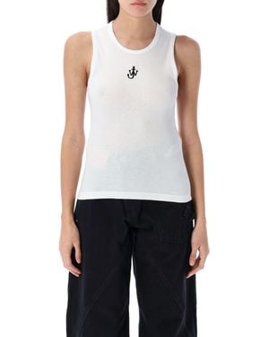 JW Anderson JW Anderson Top White - Blau