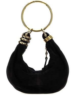 Chloé Chloã 'Bracelet Hobo Bag Snake Ornament' Handbag - Black