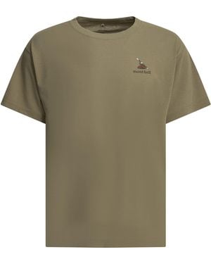 Montbell Polyester T-Shirt - Green