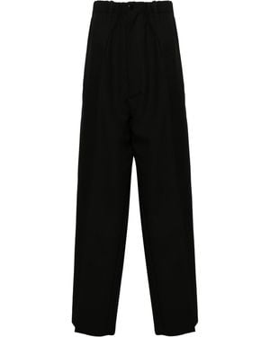 Random Identities Worker Low Crotch Trousers - Black
