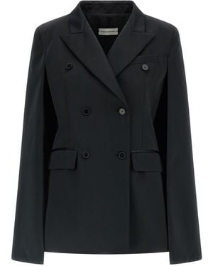Federica Bonifaci Hood Blazer Blazers Black