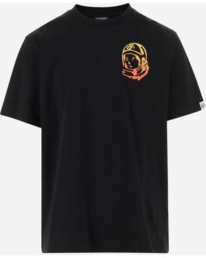 Billionaire Cotton T Shirt With Logo - Black