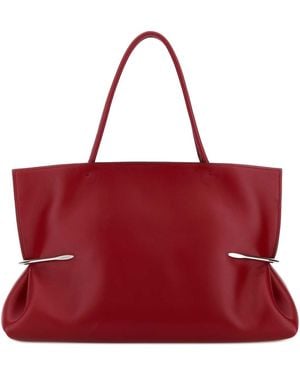 Givenchy Leather East West Shoulder Bag - Red