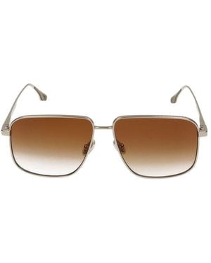 Victoria Beckham Occhiali Da Sole Vb243 S 723 Gradiente D'Oro/Miele/13/140 - Marrone