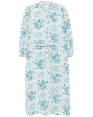 Antik Batik Cinz Long Dress Clothing - Blue
