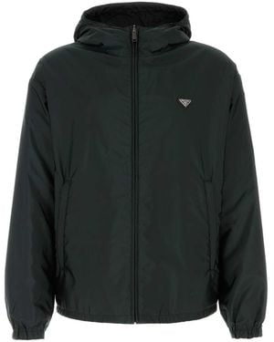 Prada Hood Jacket - Black