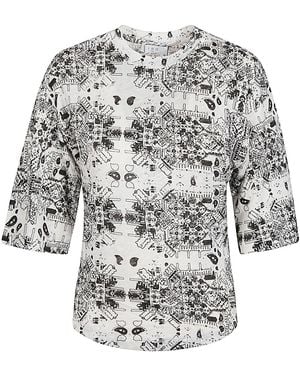 IRO Walia Linen T-Shirt - White