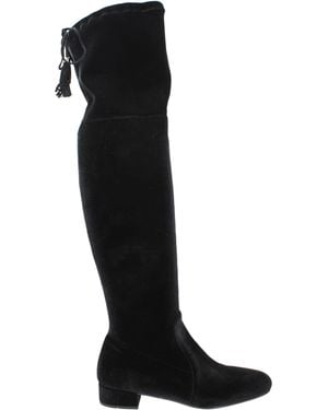Prada Black Velvet Over The Knee