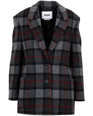 MSGM Jassen Grijs - Zwart