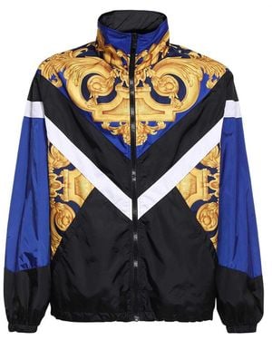 Versace Nylon Windbreaker - Blue