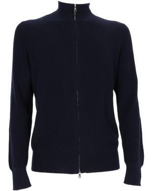 Ballantyne Trui Met Volledige Ritssluiting - Blauw