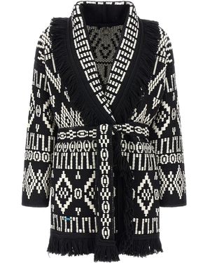 Alanui 'Dschungel Beat' Strickjacke - Schwarz