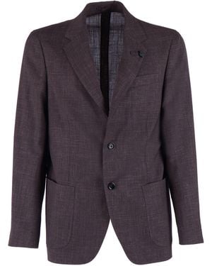 Lardini Giacca Uomo Roma - Blue