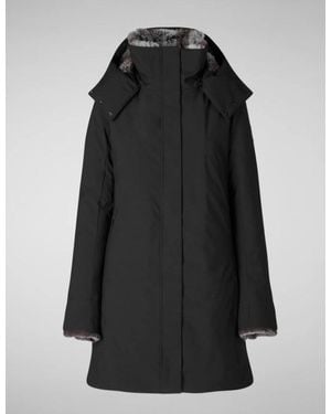 Save The Duck Arctic Speichern Sie die Ente Arctic Arctic Parka Samantah - Schwarz