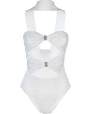Mvp Body Bianco Con Dettagli Cut Out - White