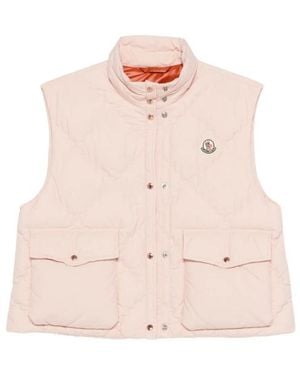 Moncler Biois Weste - Pink