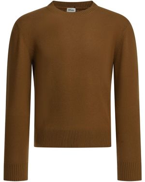 Altum Cashmere Crew-Neck Jumper - Brown
