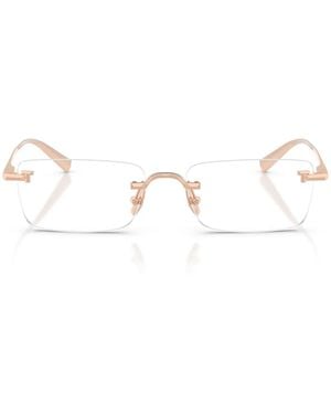 Tiffany & Co. Gafas Graduadas Tf1177 Kb 6222 Chapado En Oro Rosa/Transparente Unisex - Metálico