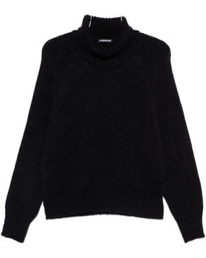 Susanne Bommer Wool Turtle Neck Jumper - Black