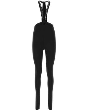 The Attico Stretch Polyester Ruby Pant - Black