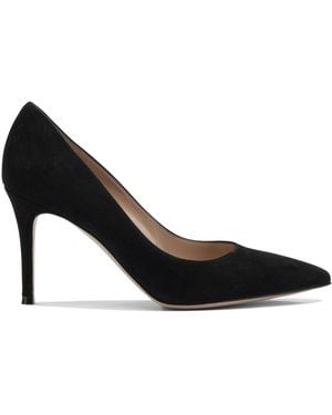 Gianvito Rossi "Gianvito 85 Mm" Court Shoes - Black