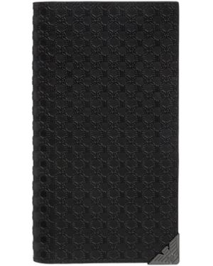 Emporio Armani Brieftaschen schwarz - Weiß