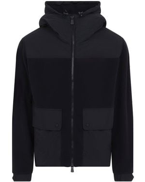 Moncler Zip Up Jacket - Blau