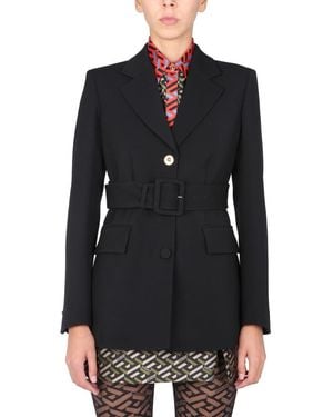 Versace Tailored Jacket - Black