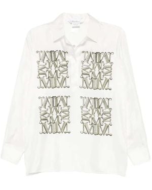 Max Mara Maxmarabesque Silk Shirt - White