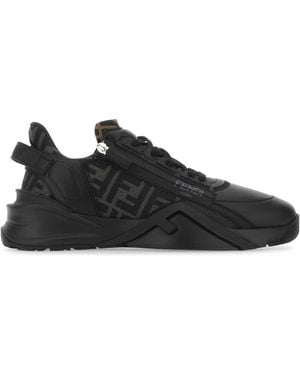 Fendi Flow Running Sneakers - Black