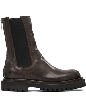 Officine Creative Chelsea-Boots Mit Reißverschluss - Schwarz
