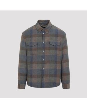 Etro Multi Overshirt Jacket - Grey