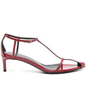 KHAITE Bella T-Strap Sandal 45 - Pink