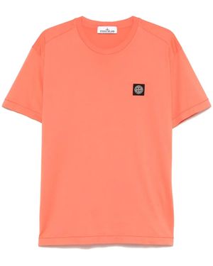 Stone Island T -Shirts und Polos rot - Orange