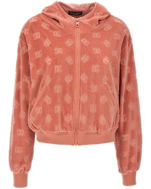 Dolce & Gabbana Logo Hoodie - Pink